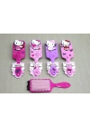 Hello Kitty Tasarımlı Saç Tarağı - 1 Adet