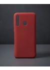 Huawei Honor 20 Lite Kılıf First Silikon - Bordo