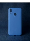 Huawei Honor 8c Kılıf First Silikon - Mavi