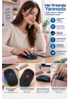 İnce Ergonomik Tasarım 2.4G Kablosuz LED Mouse