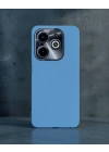 İnfinix Hot 40i Kılıf First Silikon - Mavi