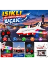 Işıklı Uzaktan Kumandalı Uçak