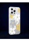 Joko Apple İphone 14 Pro Max Floral Magsafe Kapak - Sarı