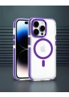 Joko Apple İphone 15 Pro Max Bella Magsafe Kapak - Derin Mor