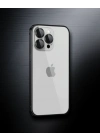 Joko Apple İphone 15 Pro Max Metal Bumper Mat Kapak - Siyah