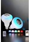 Kablosuz Bluetooth Hoparlör Led Lamba