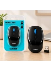 Kablosuz Optik Mouse Siyah Lacivert