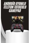 Kablosuz Oyun Kolu Bluetooth Joystick Gamepad Android Uyumlu