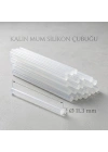 Kalın Mum Silikon Çubuğu - 11.3 mm - 1 Kilogram