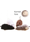Kurmalı Fare Kedi Eğitim Oyuncağı