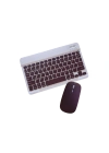 KYB71 Kablosuz Türkçe Q Klavye Mouse Set - Bordo