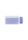KYB71 Kablosuz Türkçe Q Klavye Mouse Set - Lila