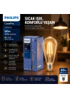 LED filament ampul ST64 E27 2700K 7W cam gövde