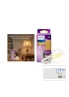 LED Filament Rustik Ampul E27 7W Cam Gövde