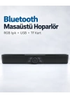 Masaüstü Soundbar Hoparlör Siyah