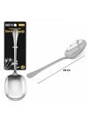 Metal Servis Kaşığı - 25 cm - Krom Renk