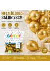 Metalik Gold Balon 100lü