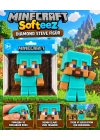 Minecraft Softeez Diamond Steve Figür