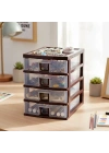 Mini 4 Çekmeceli Komidin Organizer