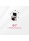 Mini Dijital Retro Kamera - Dönebilen Ekran - Flaşlı