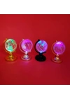 Mini Işıklı Cam Kristal Dünya