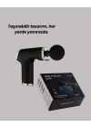 Mini Masaj Tabancası 4 Başlık 6 Hız Ayarlı