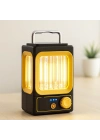 Nostalji Solar Lamba - USB Şarjlı 1500mAh