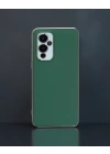 One Plus 9 Kılıf Volet Silikon - Açık Yeşil