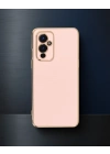 One Plus 9 Kılıf Volet Silikon - Pembe