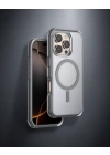 Onegif Apple İphone 16 Pro Hulk Magsafe Kapak - Titan Gri