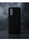 Oppo Find X2 Kılıf First Silikon - Siyah