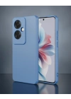 Oppo Reno 11f Kılıf First Silikon - Mavi