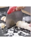 Paslanmaz Çelik Hamur Kesme ve Şekillendirme Spatulası