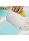 Paslanmaz Çelik Hamur Kesme ve Şekillendirme Spatulası