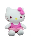 Peluş Hello Kitty Elbiseli Kurdeleli 36 cm