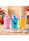 Pipetli Bardak - Figürlü Pipet - Karışık Model