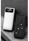 Powerbank 20.000 Mah LCD Ekran USB Lightning Type-C Uyumlu İOS ve Android