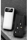 Powerbank 20.000 Mah LCD Ekran USB Lightning Type-C Uyumlu İOS ve Android