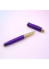 Premium Mor Metal Roller Kalem