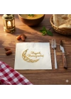 Ramazan Temalı Yaldız Baskılı Peçete