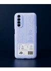 Realme 7 Kılıf First Silikon - Lila