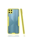 Realme C25Y Kılıf Platin Silikon - Sarı