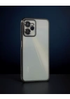 Realme C35 Kılıf Razer Lensli Silikon - Siyah
