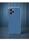Realme C35 Kılıf Volet Silikon - Mavi