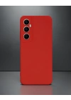 Realme C65 Kılıf First Silikon - Kırmızı
