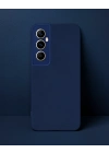 Realme C65 Kılıf First Silikon - Lacivert