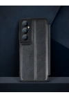 Realme C65 Kılıf Flip Cover - Siyah