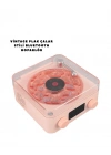 Retro Bluetooth Hoparlör PEMBE