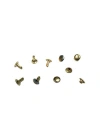 Rivet Perçin - 9mm, Sarı, 1000 Adet