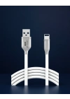 S48 Lightning Kablo İphone Uyumlu 1m 3a - Beyaz